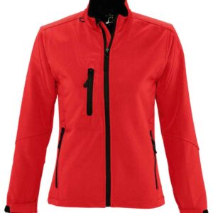 SOL'S Ladies Roxy Soft Shell Jacket | Red