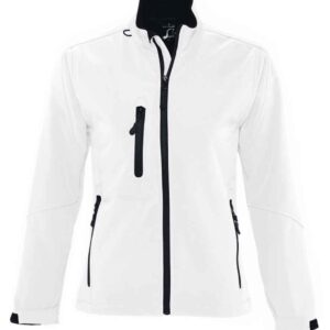 SOL'S Ladies Roxy Soft Shell Jacket | White