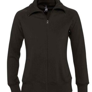 SOL'S Ladies Soda Sweat Jacket | Black