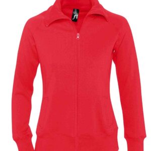 SOL'S Ladies Soda Sweat Jacket | Red