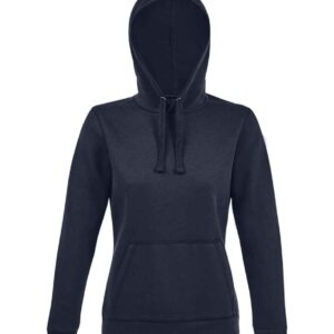 SOL'S Ladies Spencer Hooded Sweatshirt | French Navy
