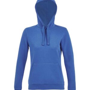 SOL'S Ladies Spencer Hooded Sweatshirt | Royal Blue