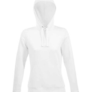 SOL'S Ladies Spencer Hooded Sweatshirt | White