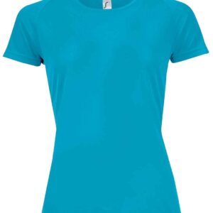 SOL'S Ladies Sporty Performance T-Shirt | Aqua