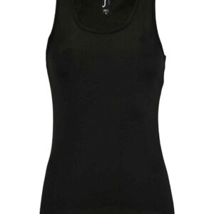 SOL'S Ladies Sporty Performance Tank Top | Black