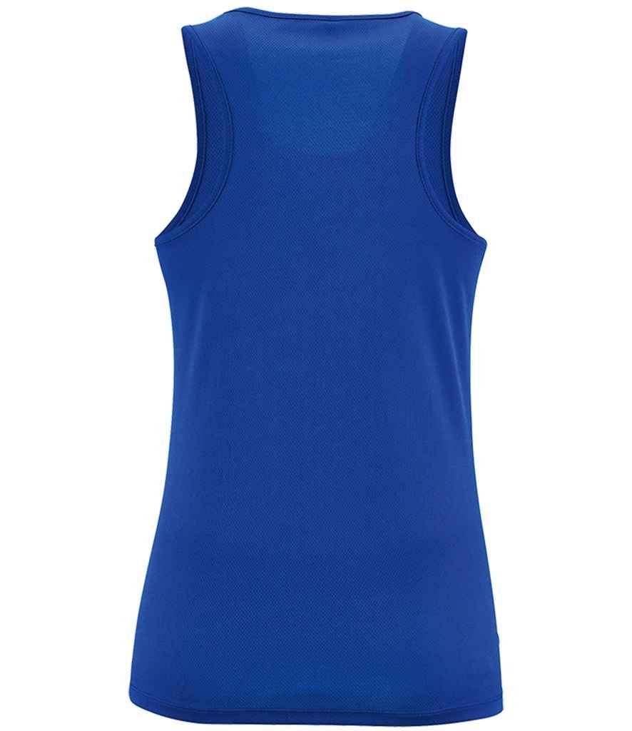 SOL'S Ladies Sporty Performance Tank Top | Royal Blue - Image 2