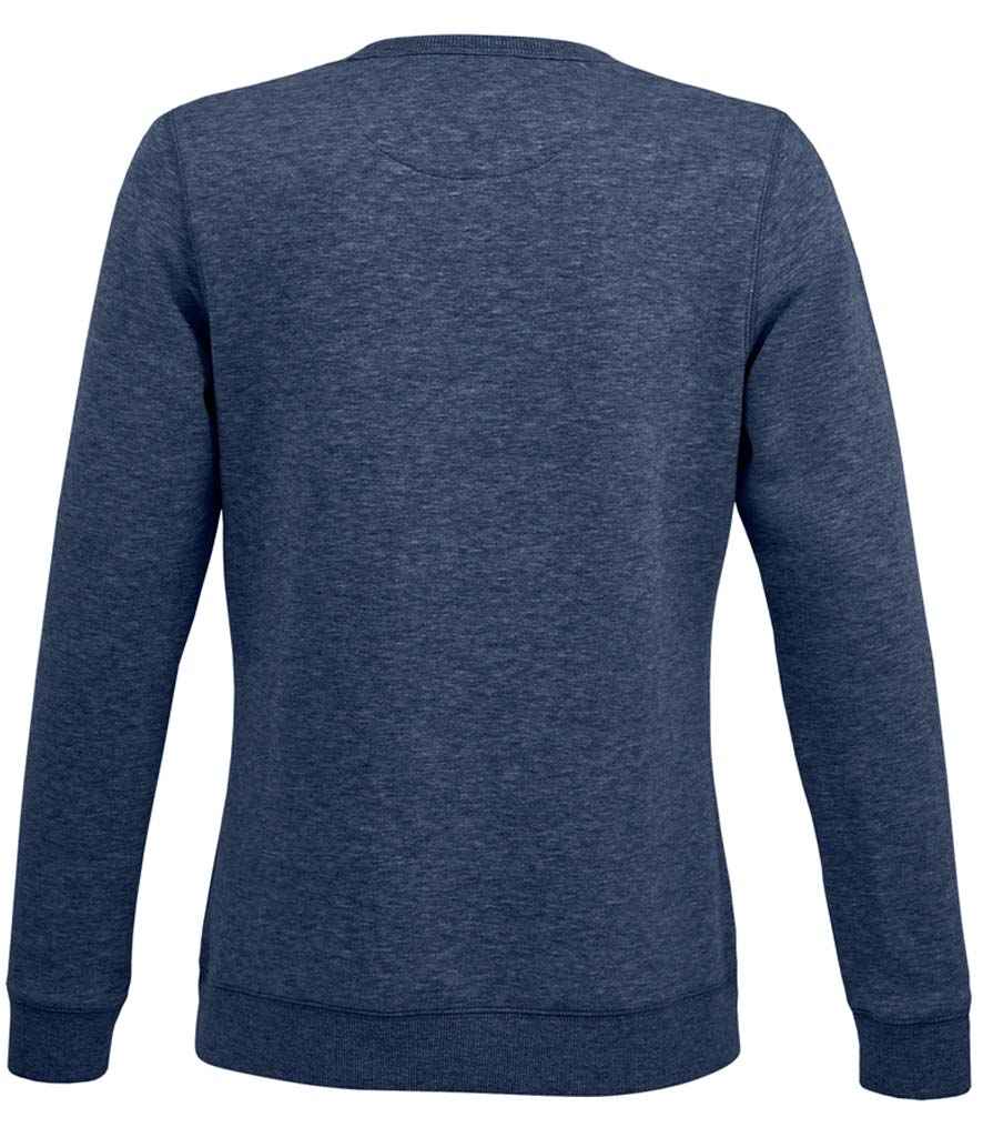 SOL'S Ladies Sully Sweatshirt | Heather Denim - Image 2