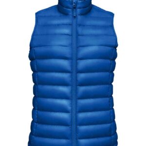 SOL'S Ladies Wilson Lightweight Padded Bodywarmer | Royal Blue