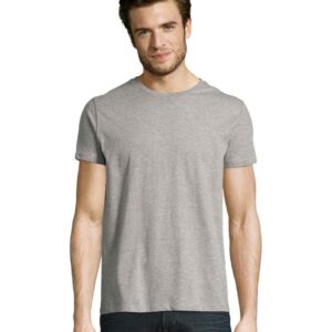 SOL'S Milo Organic T-Shirt | Grey Marl