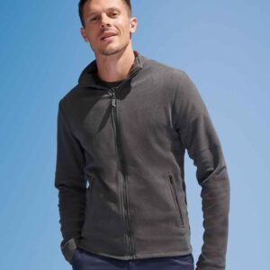 SOL'S Norman Fleece Jacket | Charcoal