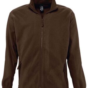 SOL'S North Fleece Jacket | Dark Chocolate