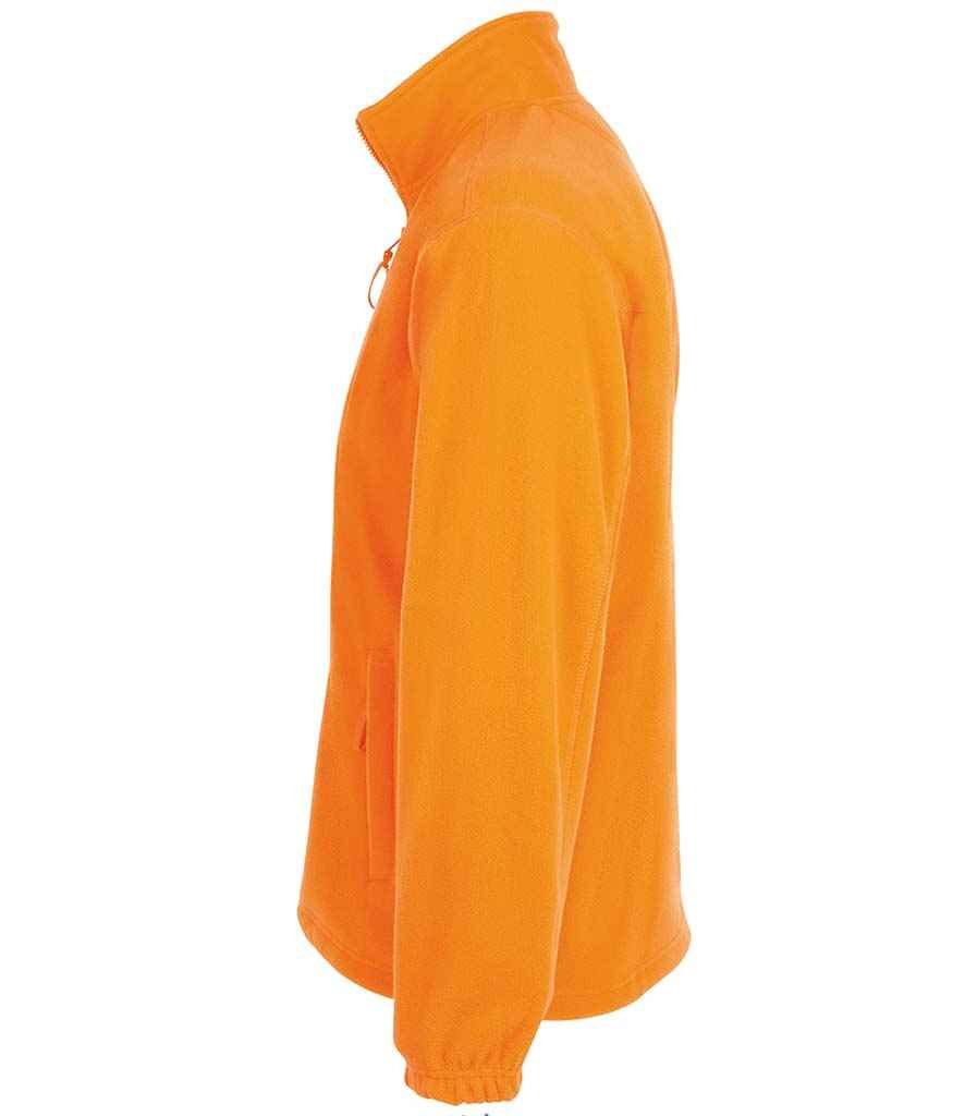 SOL'S North Fleece Jacket | Neon Orange - Image 3