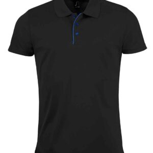 SOL'S Performer Piqué Polo Shirt | Black
