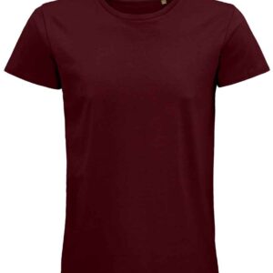 SOL'S Pioneer Organic T-Shirt | Burgundy