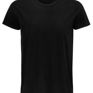 SOL'S Pioneer Organic T-Shirt | Deep Black