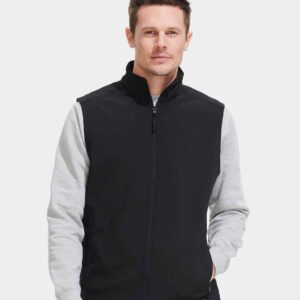 SOL'S Race Soft Shell Bodywarmer | Black