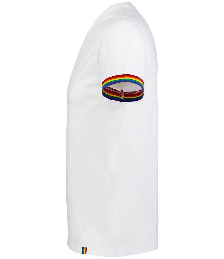 SOL'S Rainbow T-Shirt | White/Multicolour - Image 4