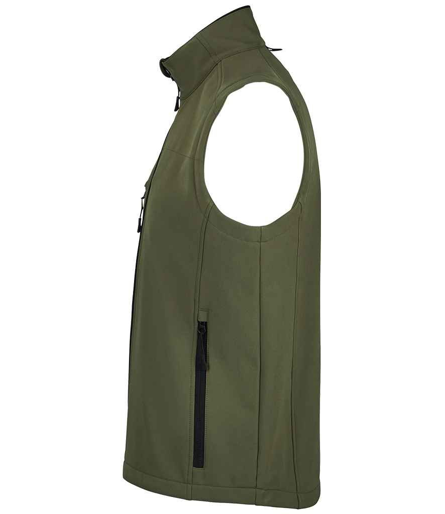 SOL'S Rallye Soft Shell Bodywarmer | Army - Image 3