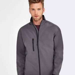 SOL'S Relax Soft Shell Jacket | Charcoal
