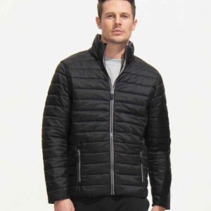 SOL'S Ride Padded Jacket | Black