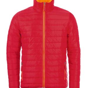 SOL'S Ride Padded Jacket | Red