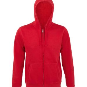 SOL'S Spike Full Zip Hooded Sweatshirt | Red