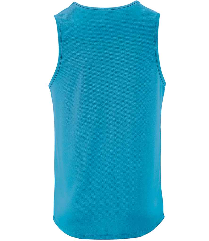 SOL'S Sporty Performance Tank Top | Aqua - Image 2