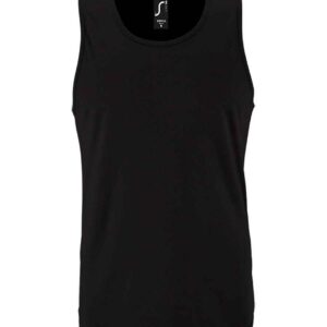 SOL'S Sporty Performance Tank Top | Black