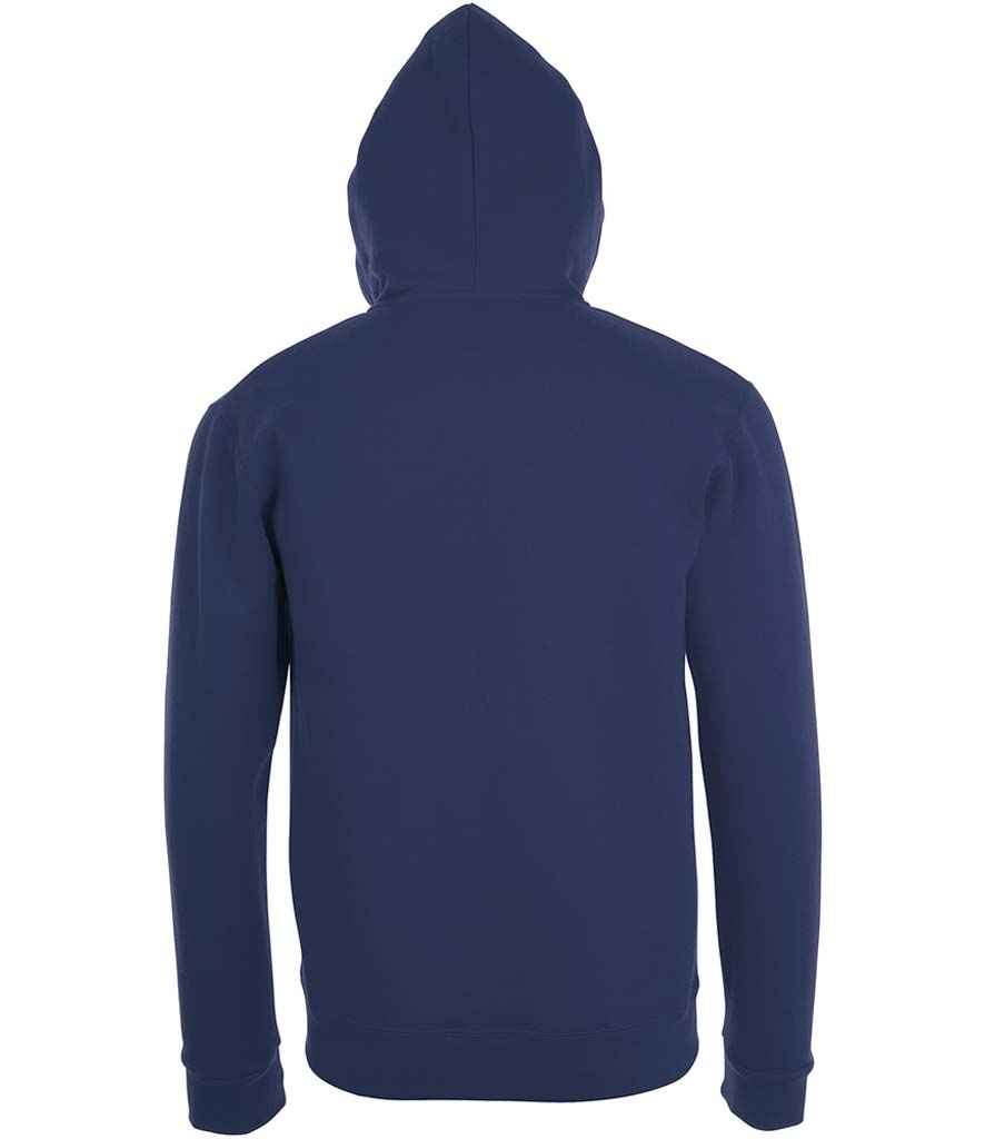 SOL'S Stone Zip Hooded Sweatshirt | French Navy - Image 2