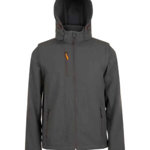 SOL'S Transformer Pro Soft Shell Jacket | Charcoal