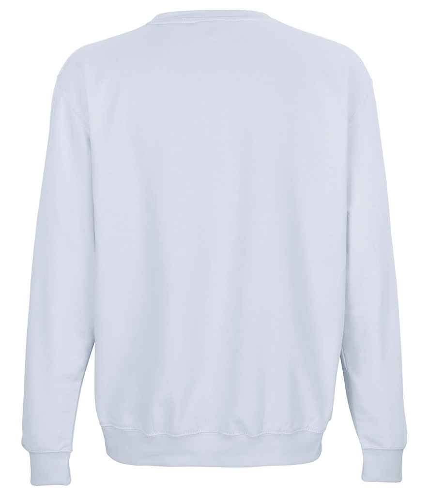 SOL'S Unisex Columbia Sweatshirt | Creamy Blue - Image 2