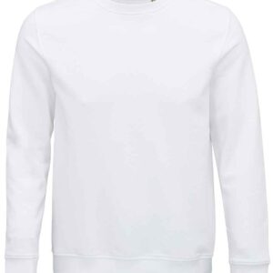 SOL'S Unisex Comet Organic Sweatshirt | White