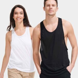 SOL'S Unisex Jamaica Tank Top | Black