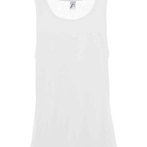 SOL'S Unisex Jamaica Tank Top | White