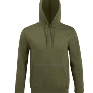 SOL'S Unisex Snake Hooded Sweatshirt | Army