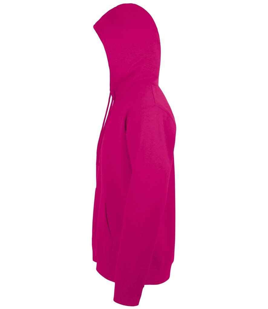 SOL'S Unisex Snake Hooded Sweatshirt | Fuchsia - Image 3