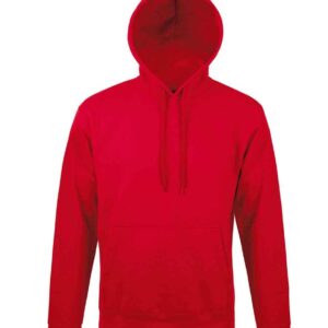 SOL'S Unisex Snake Hooded Sweatshirt | Red