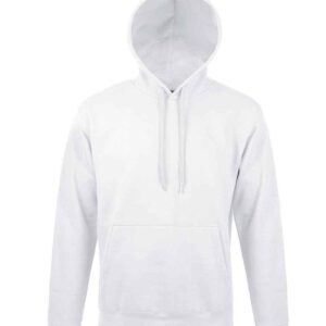 SOL'S Unisex Snake Hooded Sweatshirt | White
