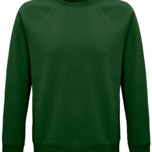 SOL'S Unisex Space Organic Raglan Sweatshirt | Bottle Green