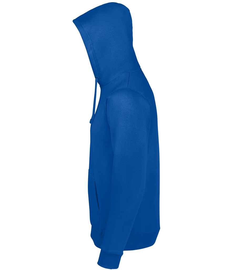 SOL'S Unisex Spencer Hooded Sweatshirt | Royal Blue - Image 3