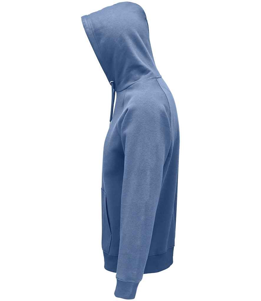 SOL'S Unisex Stellar Organic Hoodie | Blue - Image 3
