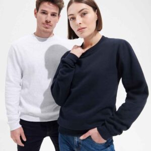 SOL'S Unisex Supreme Sweatshirt | Black