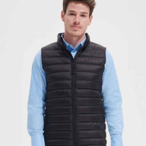 SOL'S Wilson Lightweight Padded Bodywarmer | Black