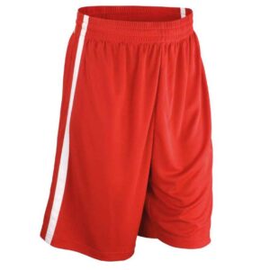Spiro Basketball Shorts | Red/White