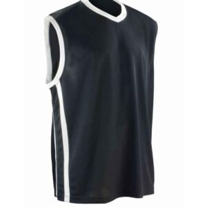 Spiro Basketball Top | Black/White