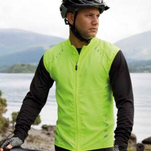 Spiro Bikewear Crosslite Gilet | Neon Lime