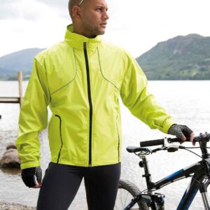 Spiro Bikewear Crosslite Trail and Track Jacket | Neon Lime