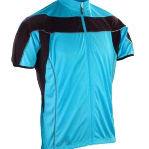 Spiro Bikewear Top | Aqua/Black