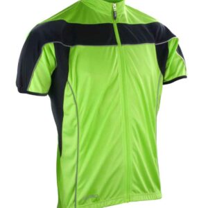 Spiro Bikewear Top | Fluoro Green/Black