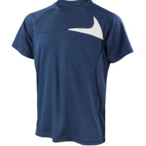 Spiro Dash Training Shirt | Navy/White